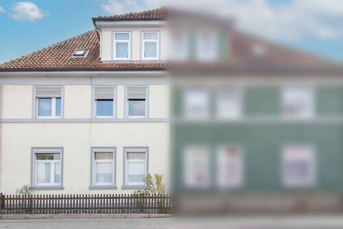 Straßenansicht - 8 Zimmer Mehrfamilienhaus, Wohnhaus zum Kaufen in Celle