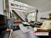 Wohnbereich - Jugendstil trifft Lifestyle - außergewöhnliche Dachgeschosswohnung in Toplage von Rastede (Obj.-Nr.: 6550)