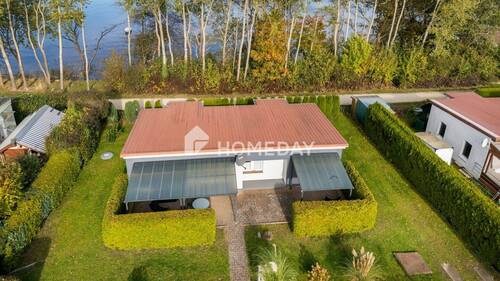 Außenansicht Drohne 1 - 3 Zimmer Bungalow zum Kaufen in Stralsund