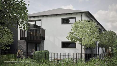 Rennbahn 8 - Ostansicht - 2 Zimmer Etagenwohnung zum Kaufen in Bad Aibling