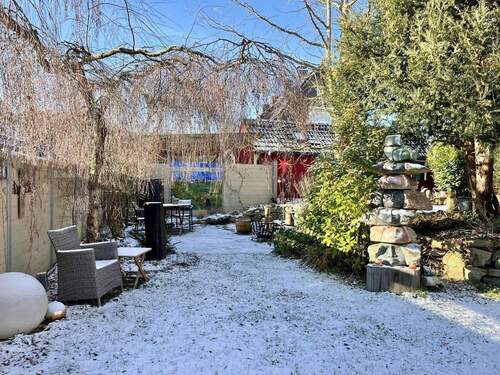 Garten im Winter - 