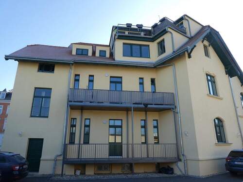 Hausansicht - Etagenwohnung mit 89,00 m&sup2; in Markranstädt zur Miete