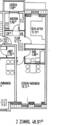 Grundriss Wohnung links - 