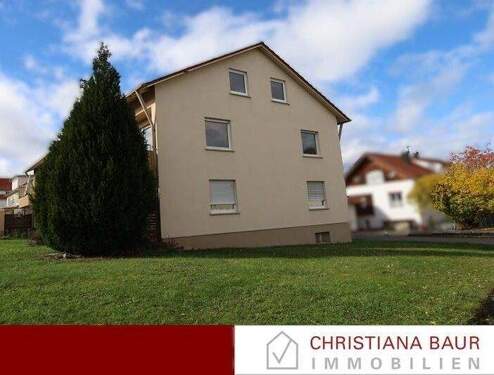 Außenansicht - STADTNÄHE TRIFFT RUHE: 3-Zi.-DG in Balingen