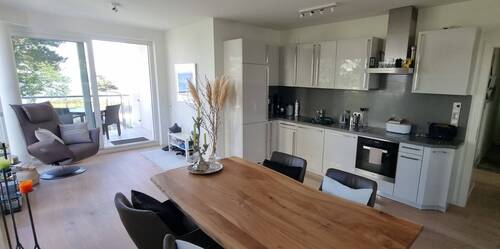 Essbereich mit Küche - Etagenwohnung mit 82,00 m² in Timmendorfer Strand zur Miete