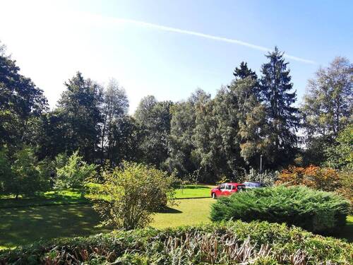 Ausblick von der Terrasse - 2 Zimmer Etagenwohnung in Holzminden / Silberborn