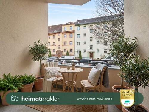 Loggia eingerichtet - 