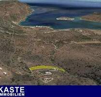 Baugrundstück mit Baugenehmigung und Meerblick auf Kreta in Elounda.