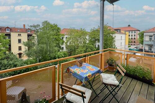 Balkon - 2 Zimmer Einfamilienhaus in Leipzig