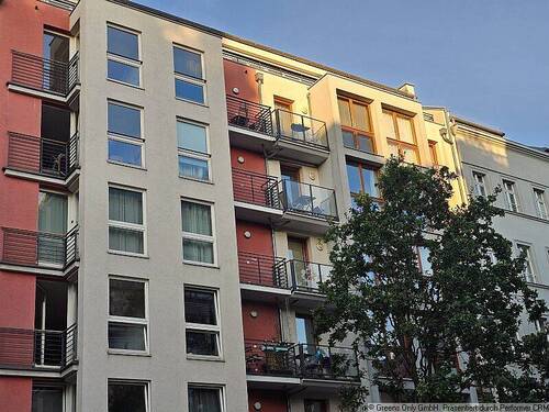 Westbalkon - Nachmittagssonne - 1 Zimmer Etagenwohnung zum Kaufen in Berlin