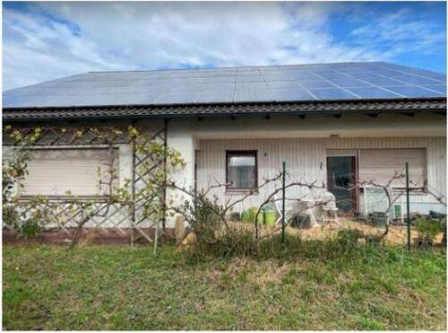 Außenansicht Süden/Terasse - Einfamilienhaus - Sanierungsobjekt mit guter Bausubstanz