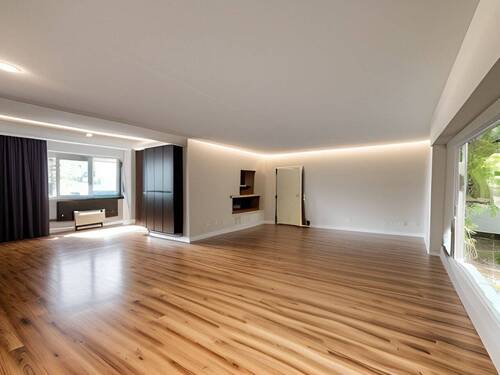 Wohnzimmer Illustration - 6 Zimmer Bungalow in Meerbusch