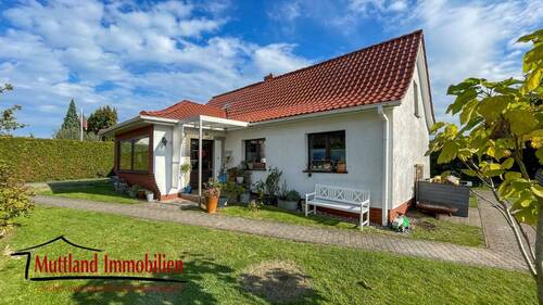 Hausansicht - Einfamilienhaus ländliche Lage in Martensdorf