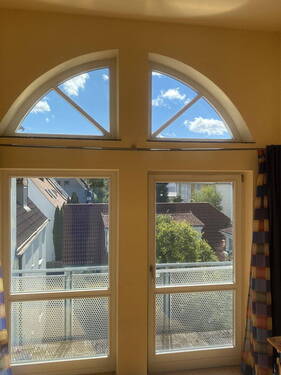 Blick aus Kinderzimmer 1 Büro - 