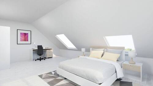 Visualisierung 2. DG Zimmer - 