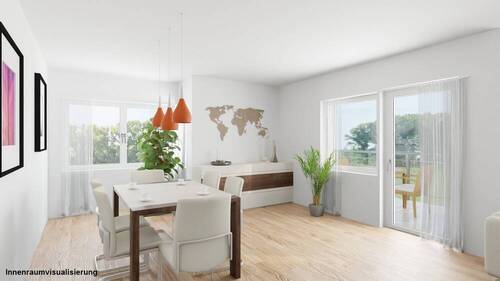 So koennte es aussehen! - Ruhig wohnen, neu genießen - ansprechende renovierte 2,5 Zimmer mit Sonnenbalkon & Tiefgarage!