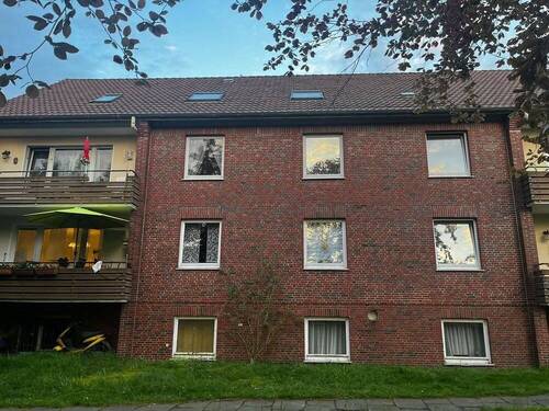 Rückansicht - Mehrfamilienhaus, Wohnhaus in Nordenham zum Kaufen