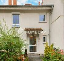 Klarer Grundriss, helle Räume, gewachsene Nachbarschaft: Wohnen zum Wohlfühlen mit Garten - Heppenheim