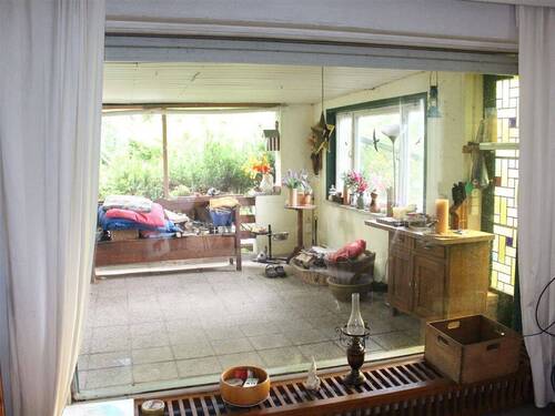 Blick auf Terrasse - 