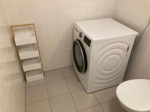 Bad mit Waschtrockner - 