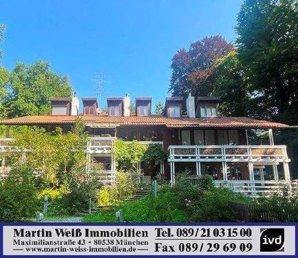 Hausansicht - Sonniges Split-Level-Haus in EbenhausenSchäftlarn