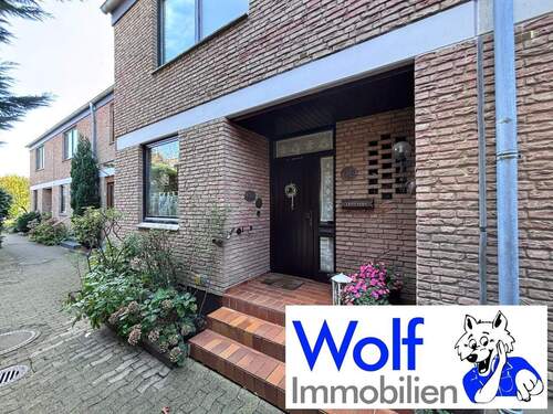 Eingangsansicht - Reihenmittelhaus im Zentrum von Bünde - nur 500 Meter bis zur Einkaufsstrasse