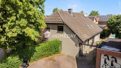 Außenansicht Drohne 1 - 8 Zimmer Einfamilienhaus in Saerbeck