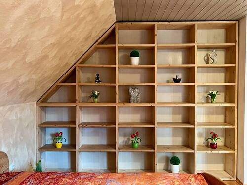 Schlafzimmer-Einbauregal - 