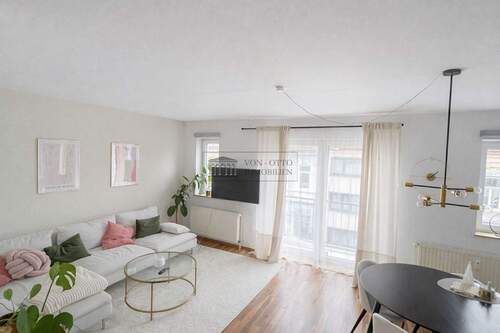 Wohnraum - 2 Zimmer Etagenwohnung zum Kaufen in Bremen