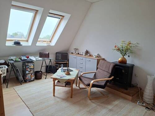 wohnlich ausgebauter Dachboden - 