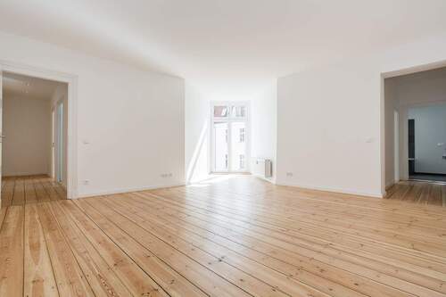 Wohnzimmer Beispiel - 3 Zimmer Etagenwohnung in Berlin
