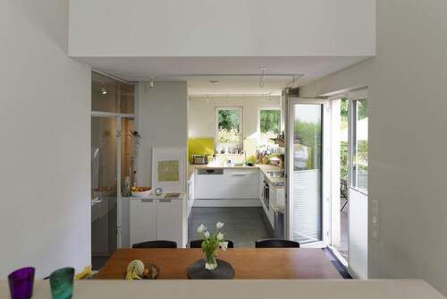 Küche und Essbereicht 