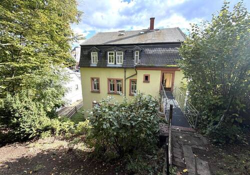 Hausansicht - 1 Zimmer Einfamilienhaus in Mittweida