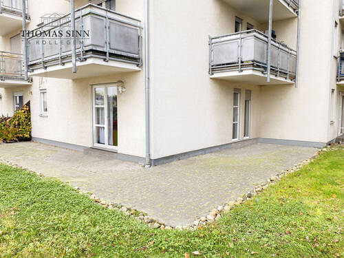 Terrasse - 2 Zimmer Etagenwohnung zum Kaufen in Neckarsulm