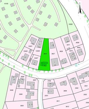 Flurkarte - Grundstück zum Kaufen in Hamburg-Sasel