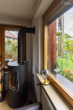 EG - Blick auf den Kamin - 