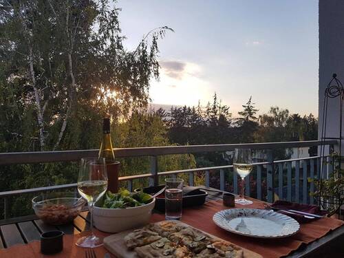 Terrasse - 5 Zimmer Etagenwohnung zum Kaufen in Berlin