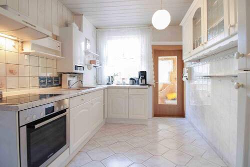 Küche mit Einbauküche EG - Reihenendhaus mit 128,20 m&sup2; in Friedland zum Kaufen