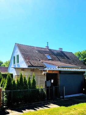 Ansicht straßenseitig - Doppelhaushälfte mit 80,00 m&sup2; in Wilhelmsburg / Fleethof zum Kaufen