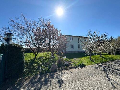 Blick vom Garten - 6 Zimmer Einfamilienhaus zum Kaufen in Radibor
