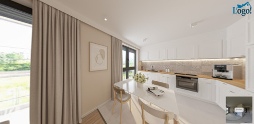 Küche Homestaging - 3 Zimmer Etagenwohnung zum Kaufen in Wernigerode