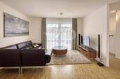 Wohnzimmer - Exklusive Neubauwohnung im Herzen von Aachen - Hochwertig und Zentral gelegen