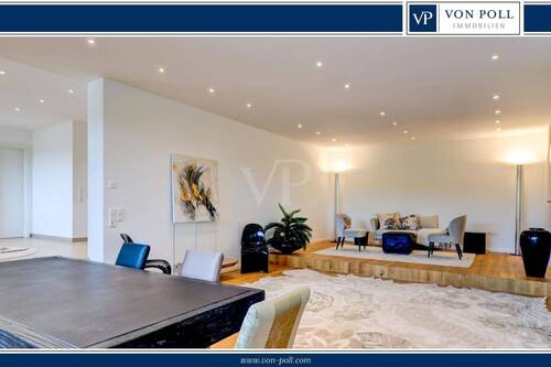 VPI Titelbild - Moderner Wohntraum mit begrünter Terrasse und Blick