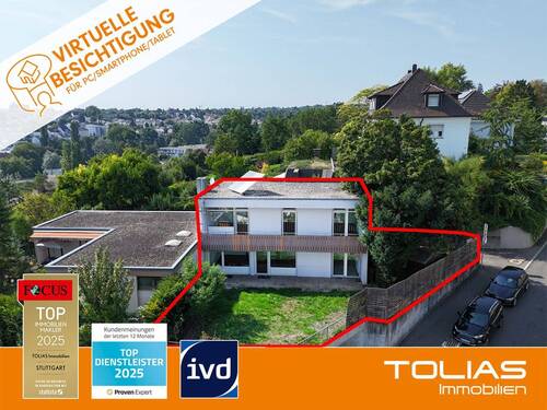 Titelbild - Wohnen nahe Erleninsel - großzügige Doppelhaushälfte mit Sonnenterrasse, Gartenidylle & Weitblick