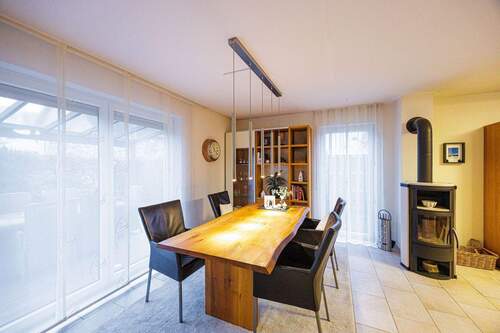 Essbereich mit Kamin - 