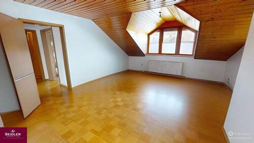 Wohnbereich unmöbliert - 3 Zimmer Etagenwohnung zum Kaufen in Freiburg im Breisgau