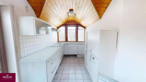 Separate offene Küche - unmöbliert - 