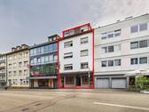 Hausansicht - 1 Zimmer Mehrfamilienhaus, Wohnhaus zum Kaufen in Pforzheim