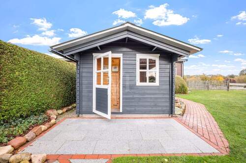Gartenhaus mit Sauna - 