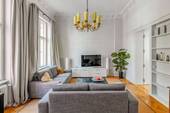 Wohnzimmer - Prachtvolles Gründerzeitjuwel in den Mehringhöfen